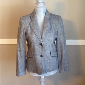 Wool petite blazer